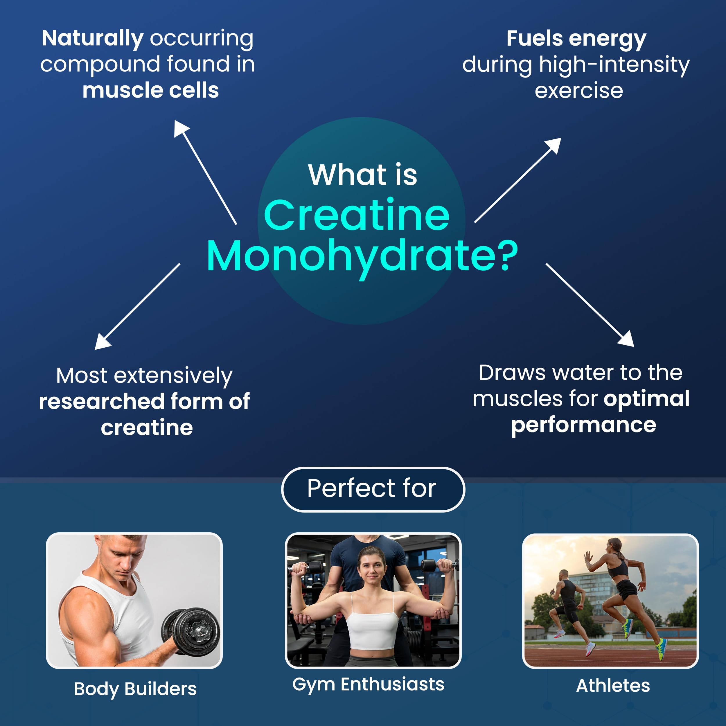 Creatine Capsules - Micronized Creatine Monohydrate 180 Vegan Capsules.