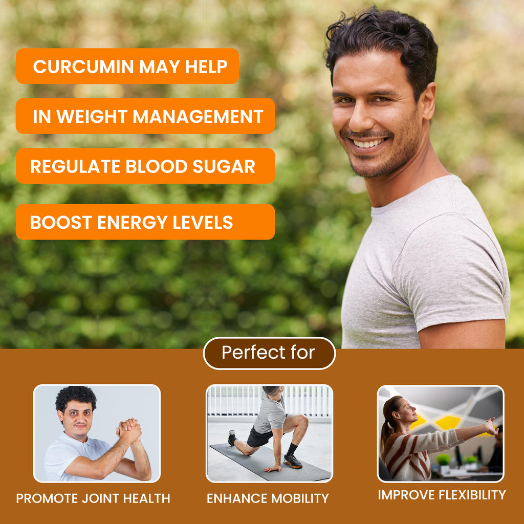 Curcumin 95 (4 in 1 Blend Complex), 60 vegan capsules.