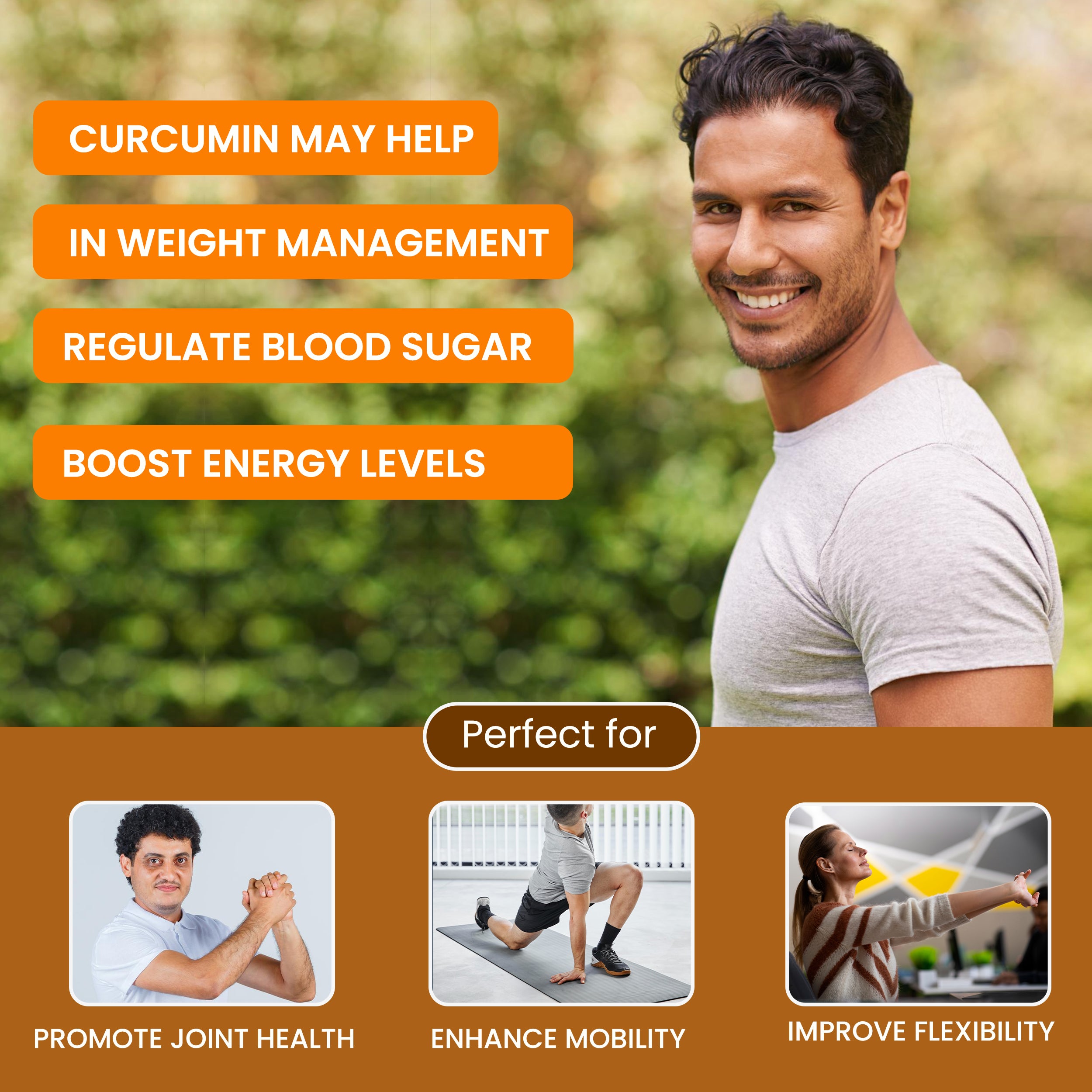 Curcumin 95 (4 in 1 Blend Complex), 60 vegan capsules.
