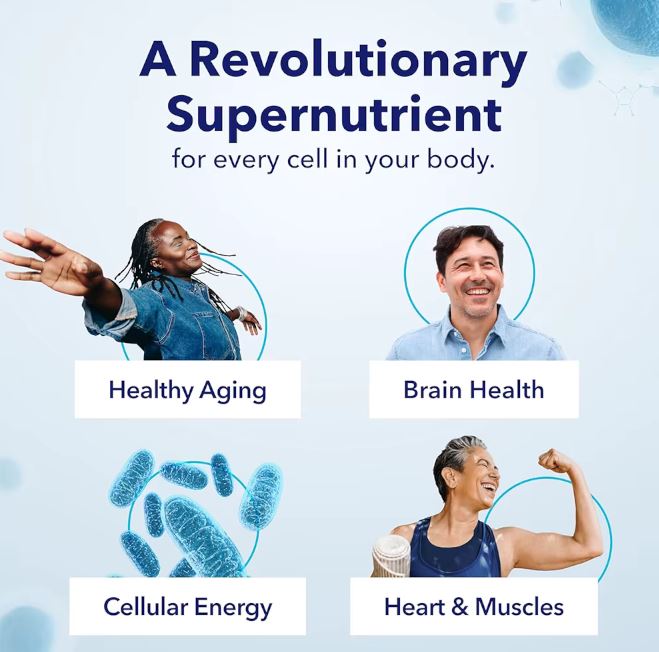TRU NIAGEN Patented NAD + Supplement for Cell Regeneration. 90 capsules for 90 day servings supply