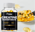 Creatine Monohydrate - Build Muscle, Improve Athletic Performance, Improve Energy Endurance and Promote Recovery - 120 soft gels